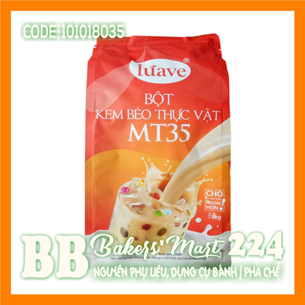 Bột kem béo thực vật MT35 Luave - Gói 1kg
