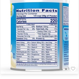 Sữa bột Pediasure Shake Mix hương Vanilla