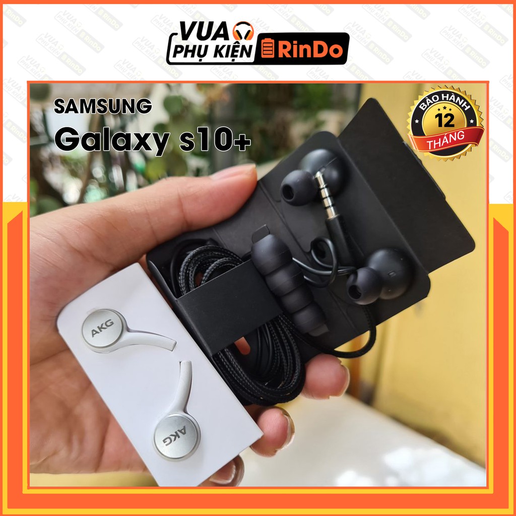 Tai nghe Samsung Galaxy S10, Samsung S10 Plus AKG zin theo máy+ Tặng 4 nút tai phụ