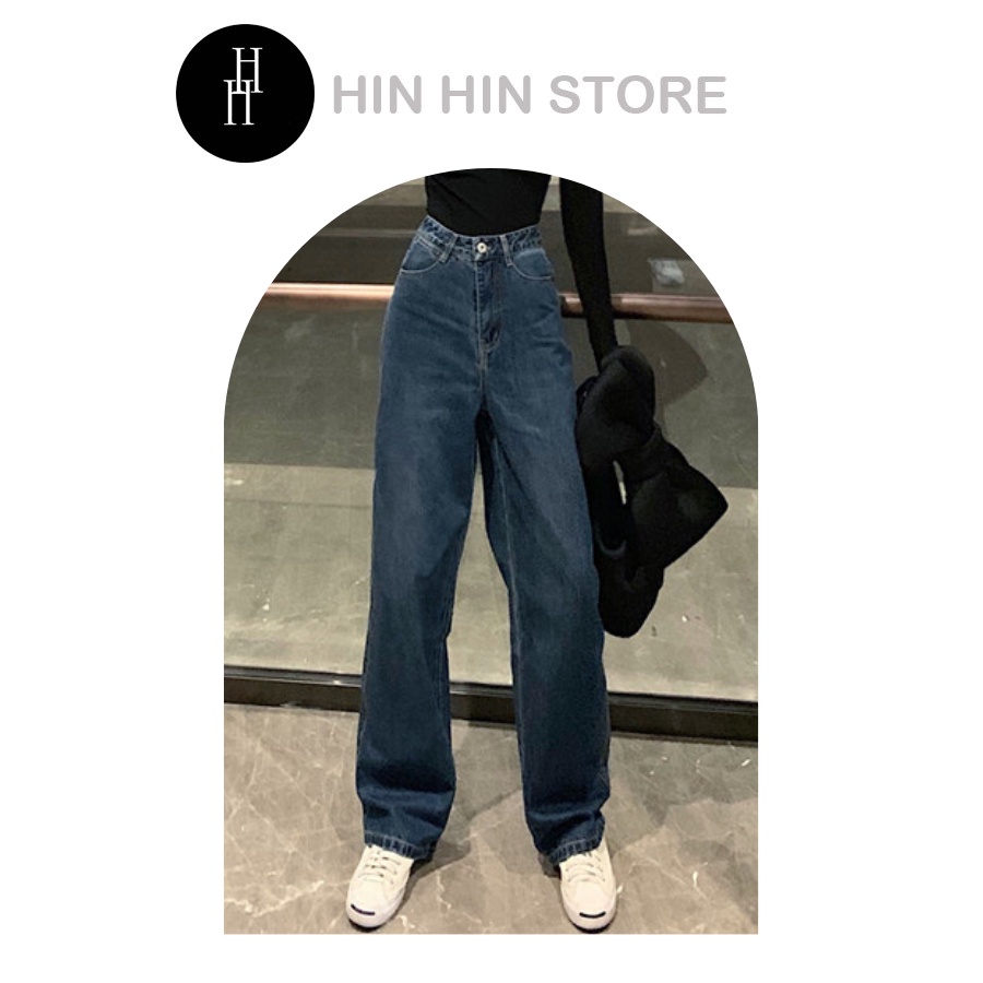 Quần jean ống rộng HQD11 - Hỉn Hỉn Store