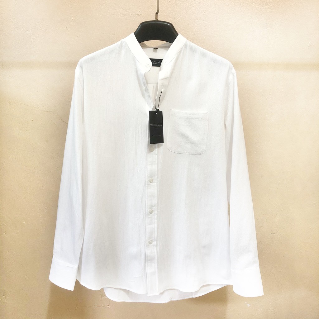 Áo sơ mi nam TouchMe Đũi 1 túi ngực chất thoáng mát, cao cấp Monogram FD | Sản phẩm mới 2021 | BigBuy360 - bigbuy360.vn