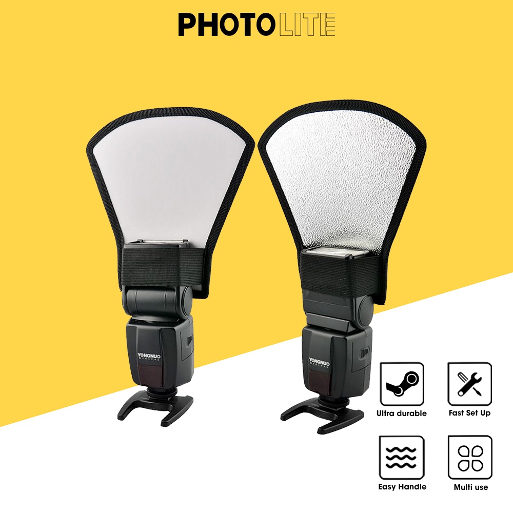 Tản sáng tay gấu Photolite PA071 cho flash cầm tay nhỏ gọn hiệu quả cho chụp sự kiện