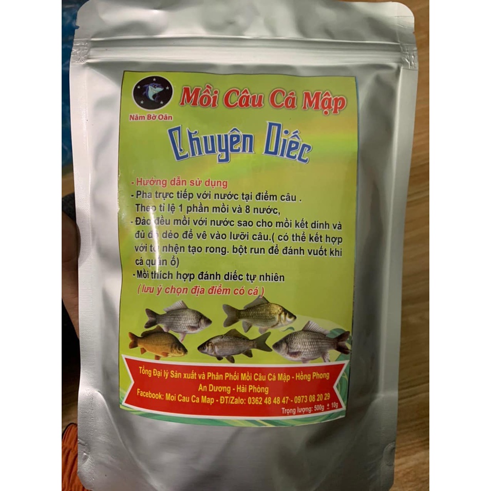 Mồi câu cá diếc