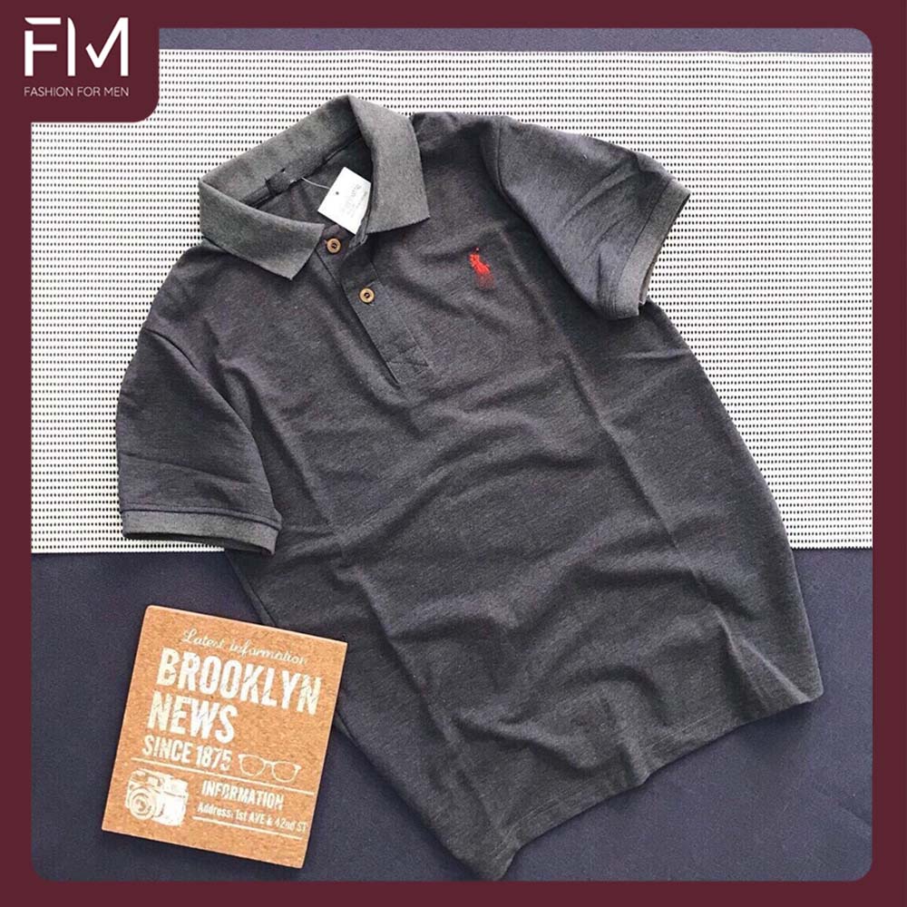 Áo Polo nam cổ bẻ ngắn tay, chất liệu vải cá sấu cotton cao cấp, trẻ trung, năng động – FORMEN SHOP – FMIW022 | BigBuy360 - bigbuy360.vn