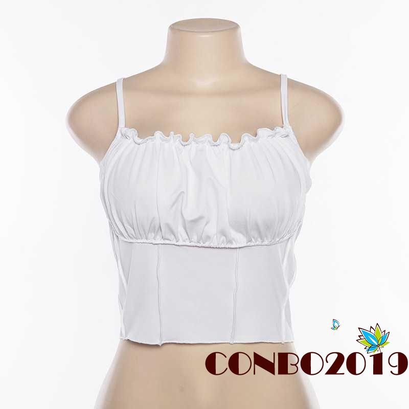 Áo crop top không tay thời trang cho nữ