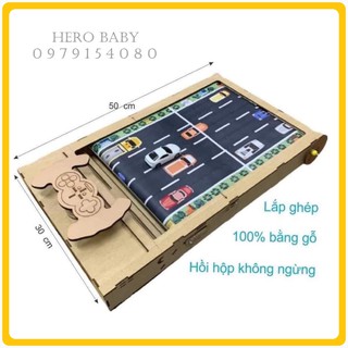 Đồ Chơi Đua Xe Handmade Bằng Gỗ