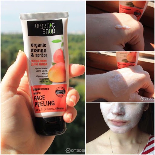 Tẩy Tế Bào Chết Da Mặt Organic Shop Face Gommage (75ml) inuka | BigBuy360 - bigbuy360.vn