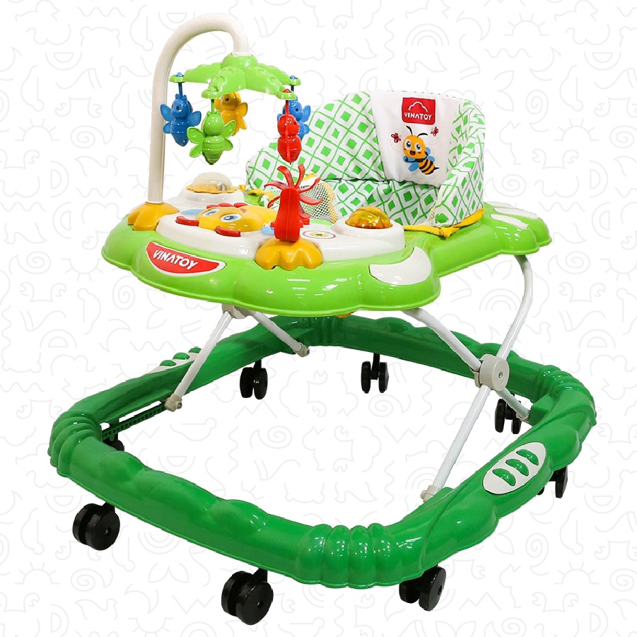 Xe Tập Đi Nhựa Chợ Lớn L4 Con Ong - Dành Cho Bé Từ 6 - 12 Tháng - M1849-XTĐ