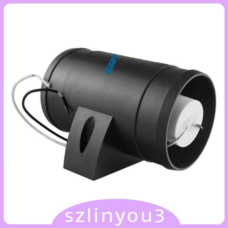 Quạt thông gió 3" 12V màu đen cho tàu thuyền | BigBuy360 - bigbuy360.vn