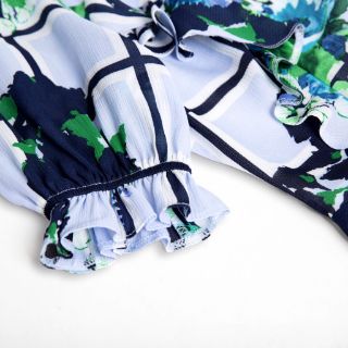 Đầm midi đuôi cá voan lụa Banan@
