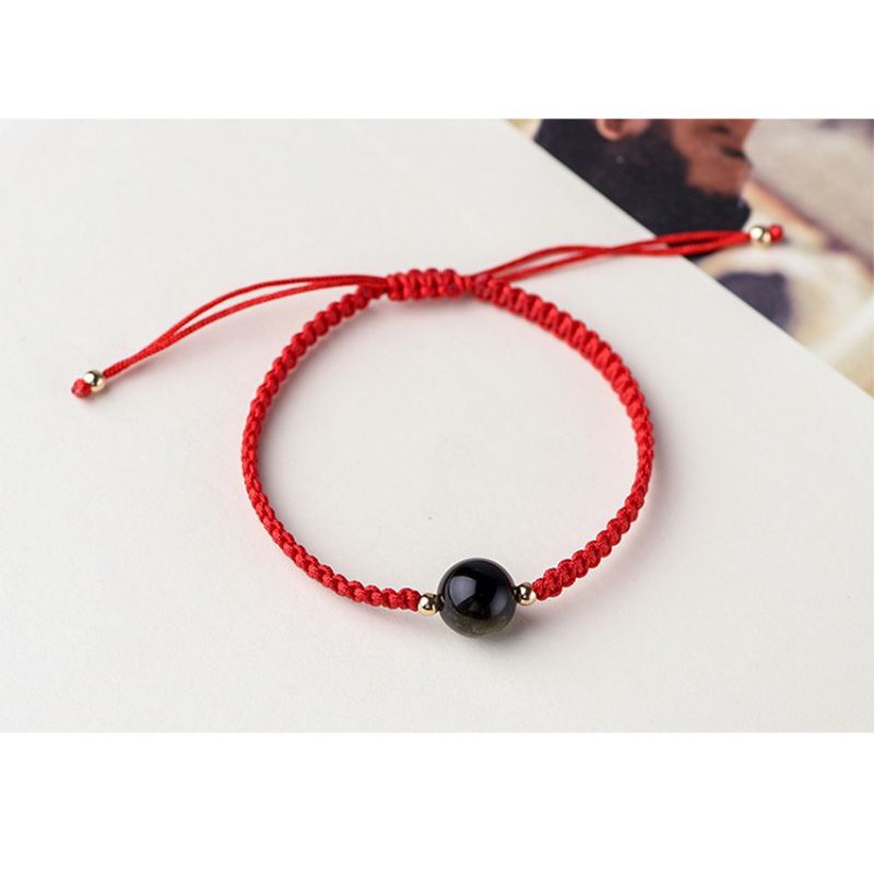 Vòng Tay Bi Bạc Đá Phong Thủy ( thông báo size cổ tay)