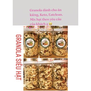 GRANOLA CAO CẤP SIÊU HẠT 500G