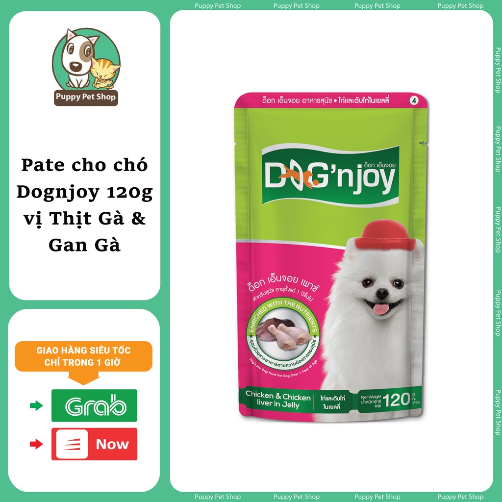 Pate cao cấp cho chó DOG'NJOY - Nhập khẩu THÁI LAN