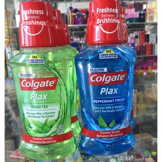 Nước súc miệng Colgate Plax bạc hà ,trà xanh 250ml