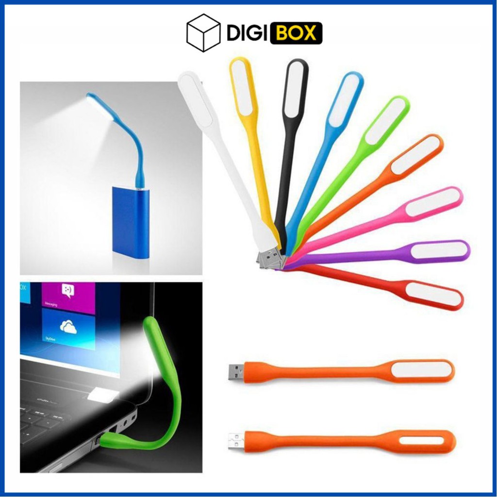 Đèn LED USB 🔴FREESHIP🔴 Khi Nhập [DEN LED] Đèn Đọc Sách Cắm Cổng USB Máy Tính, Sạc Dự Phòng Tiện Dụng Gọn Nhẹ