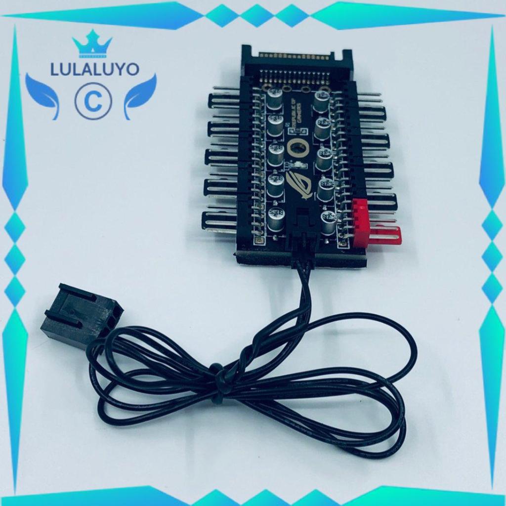 [Giá thấp]  Intelligent Temperature Control Pwm 4pin Fan Hub 10 Way Controller Big 4p Port Sata Port Power Supply Big 4p Power Supply  .lu | BigBuy360 - bigbuy360.vn