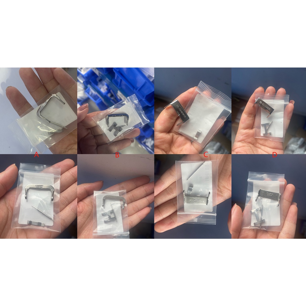 Khóa Kim Loại Cho Đồng Hồ Casio G-Shock GA110 / 700 GW8900 / 9400 GG1000 DW5600 / 6900 GW-M5610 19mm 21mm 22mm