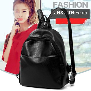 Set ba lô + túi đeo chéo + ví nhỏ đựng tiền xu họa tiết dễ thương cho nữ