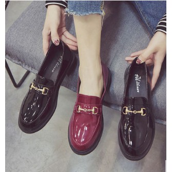 [SẴN] G005 Giày búp bê oxford đen da bóng giá cực rẻ | BigBuy360 - bigbuy360.vn