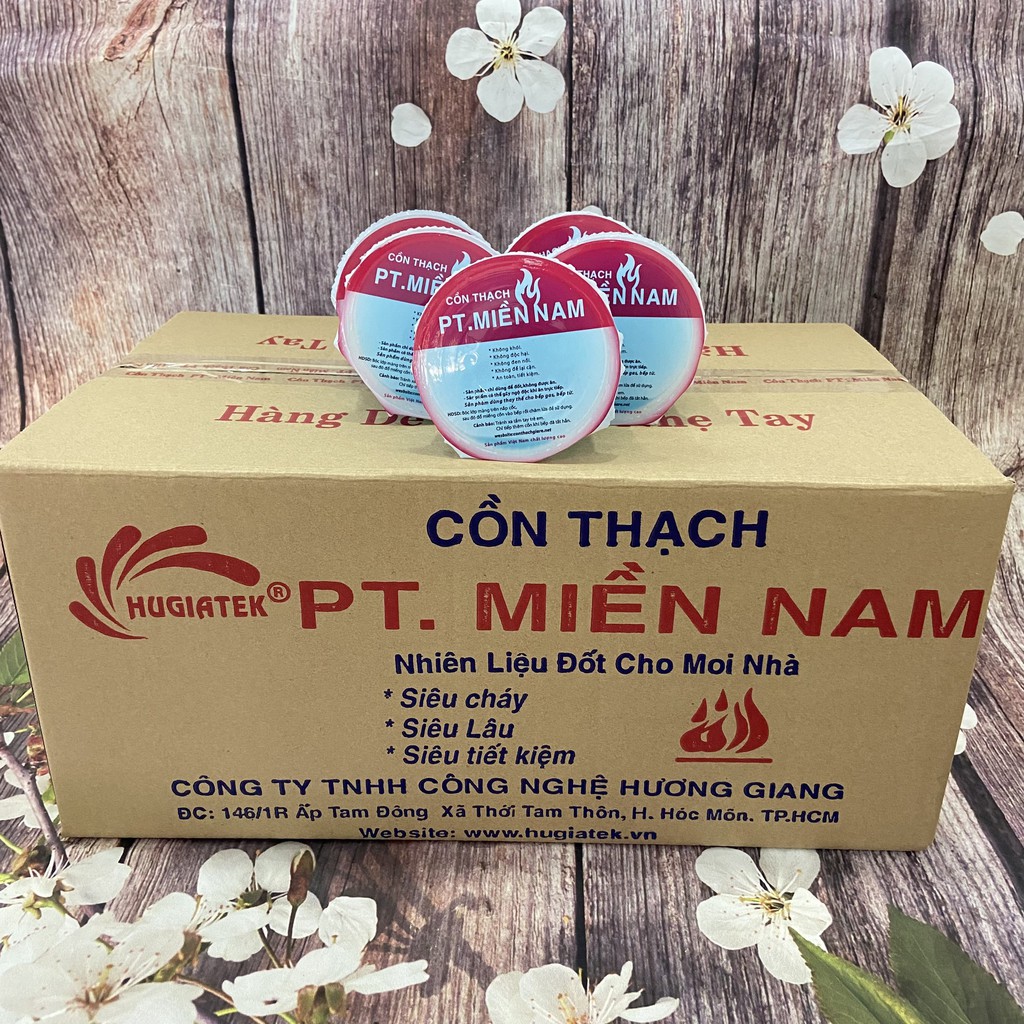 Cồn Thạch HUGIA, Cồn Thạch PT. Hương Giang Cháy Lâu - Cháy Sạch Không Cặn - Cam Kết SẢN PHẨM CHẤT LƯỢNG