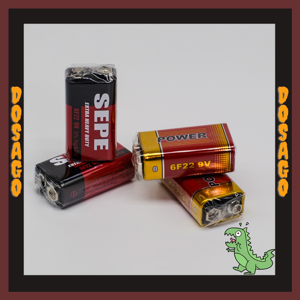 Pin vuông 9V Power và SEPE chính hãng