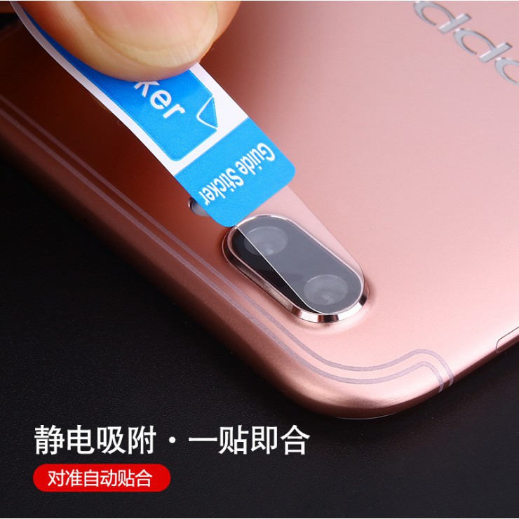 Kính cường lực bảo vệ cho ống kính camera sau cho OPPO F5 F7 F9 F11 Pro F11 A9 A7 A3S/A5 K3 A5S