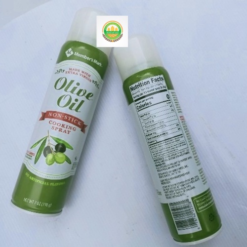 Dầu ăn kiêng oliu dạng xịt 0 calo chính hãng Mỹ cho người ăn kiêng, keto, eatclean