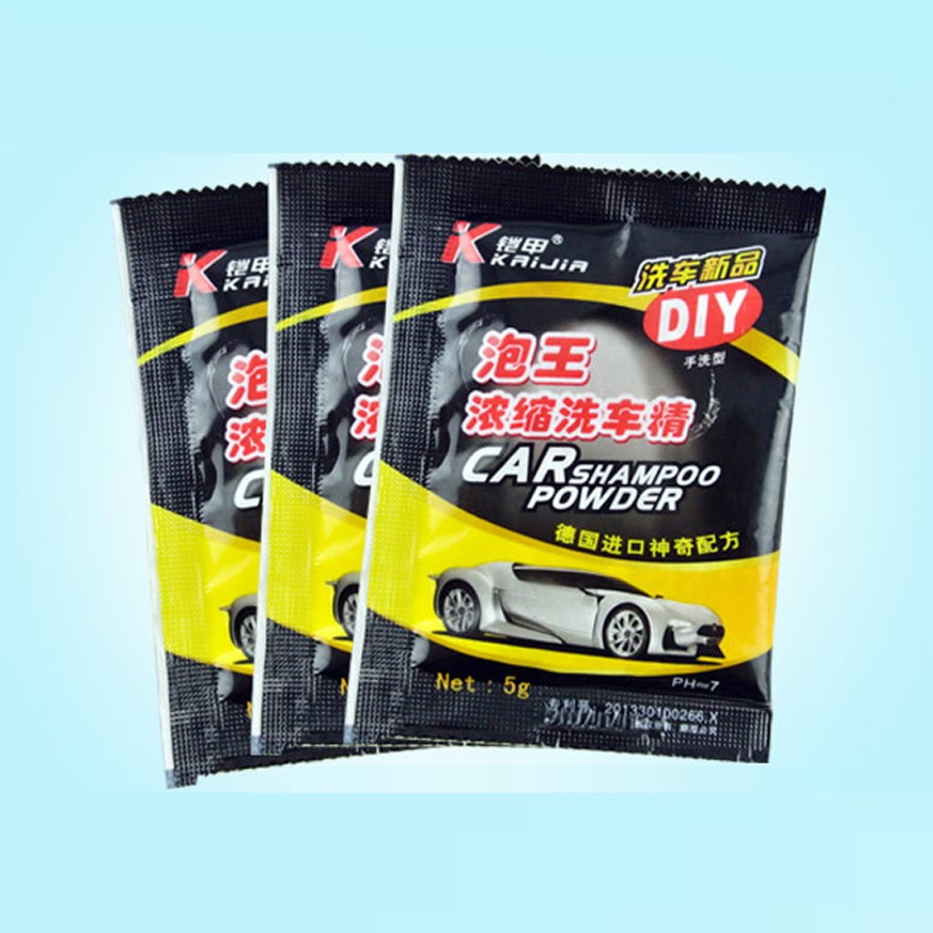 Bột Rửa Xe Ô Tô Car Shampoo Powder – 1 Gói