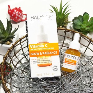 Tinh chất Balance Vitamin C Brightening Serum Glow & Radiance 30ml