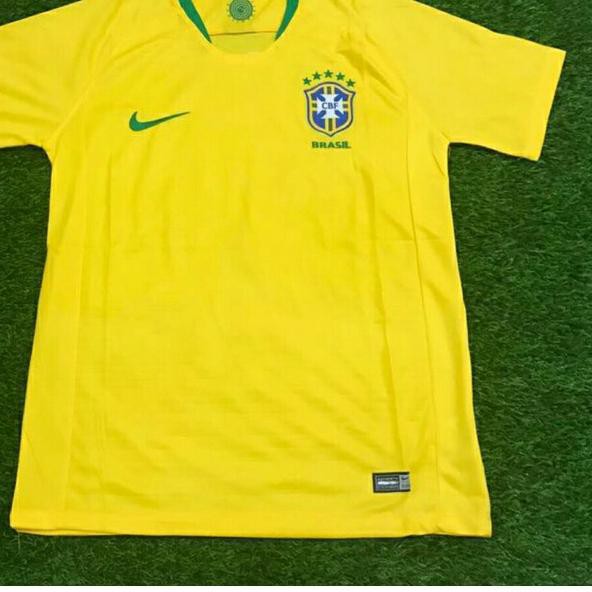 Áo Thun Đá Banh Đội Tuyển Brazil World Cup 2018