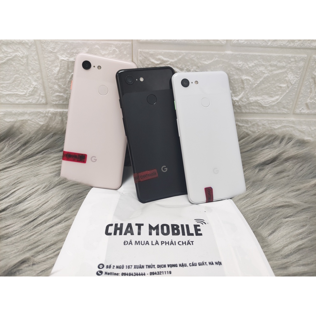 ĐIỆN THOẠI GOOGLE PIXEL 3 ram 4/64/128 GB chip 845 1 sim | Chatmobile Shop | BigBuy360 - bigbuy360.vn