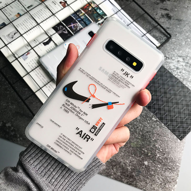 Ốp logo Nike Air cho Samsung Galaxy S20 S20+ S20 Ultra S10 S10+ S9 S9+ Note 10 Note 10+ Note 9 Note 8 S11 S11+ 5G