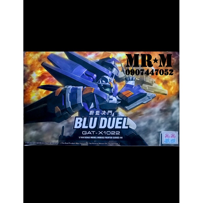 Mô hình Gundam BLU DUEL + kèm base pose dáng