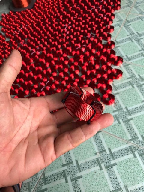 Cuộn cảm loa bass không lõi