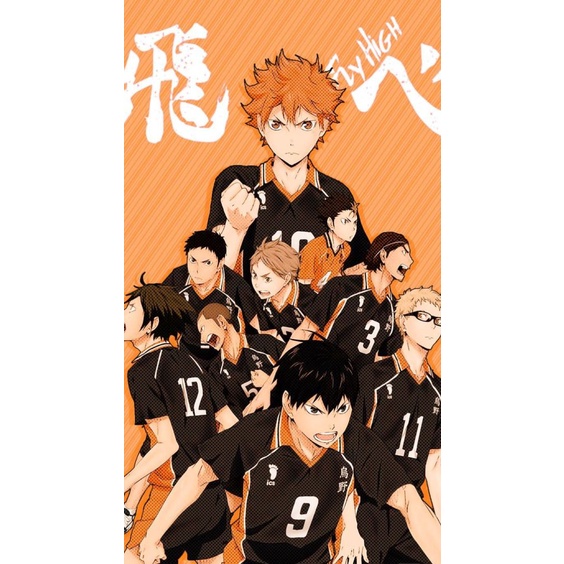 POSTER DÁN TƯỜNG HAIKYUU