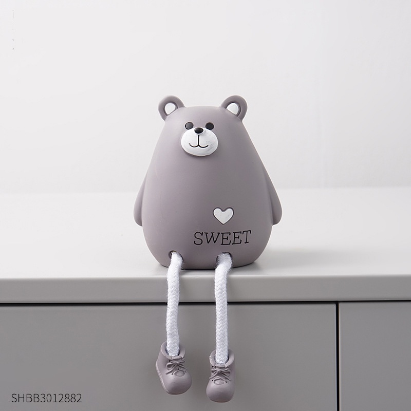 Tượng đôi gấu sweet trang trí phòng siêu đáng yêu