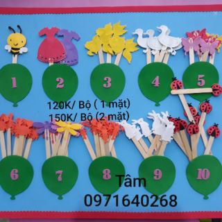 Bộ học toán 2 mặt