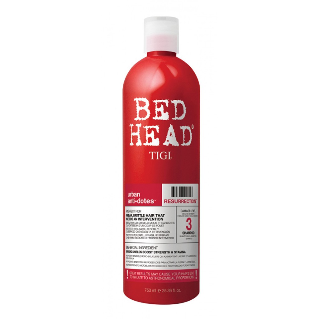 DẦU XẢ TIGI BED HEAD RESURRECTION TÁI SINH TÓC 750ML l HÀNG CHÍNH HÃNG