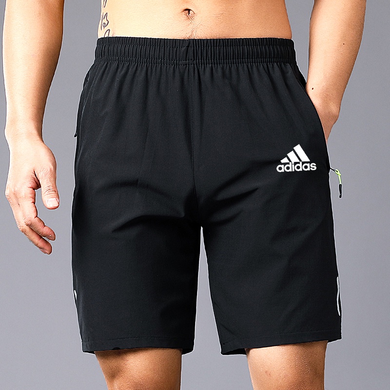Quần Short Thể Thao Adidas Chất Lụa Lạnh Mỏng Dáng Rộng Nhanh Khô Thời Trang Mùa Hè 2023 Cho Nam