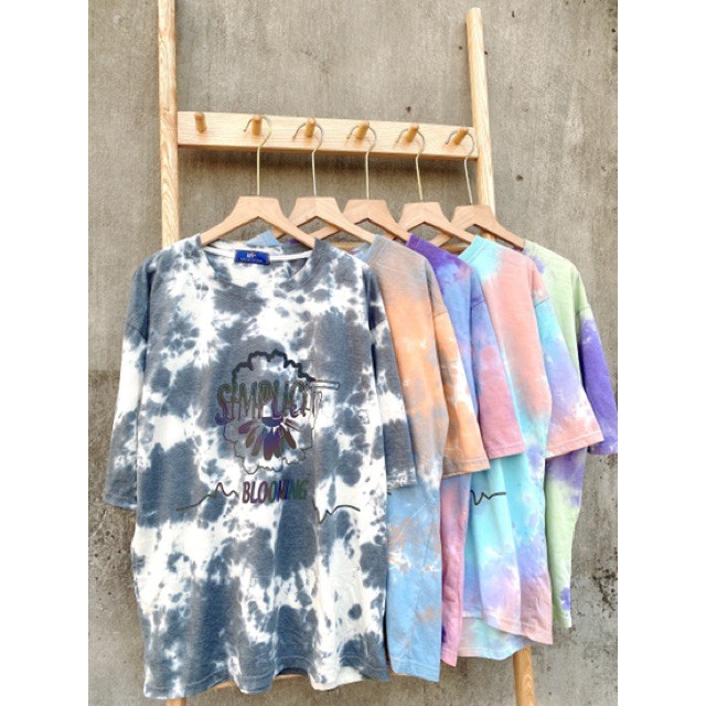 Áo Hoa Phản Quang TieDye Loang Màu siêu xinh HOT | WebRaoVat - webraovat.net.vn