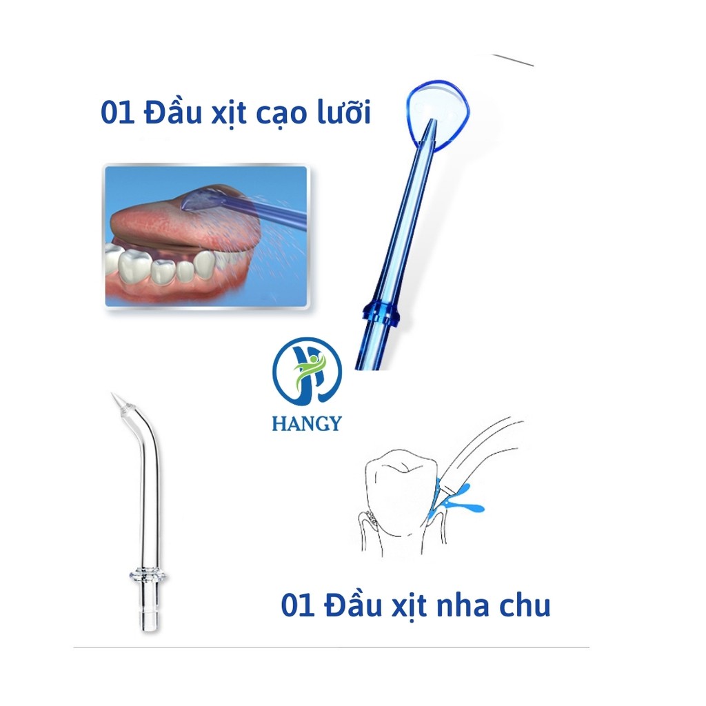 Máy tăm nước gia đình h2ofloss HF- 7 dung tích 1000ml nhập khẩu HANGY