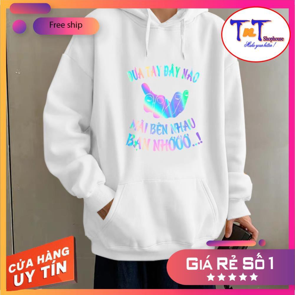 [GIÁ GÓC] AS30 Áo khoác Sweater Đưa Tay Đây Nào  Phản Quang cá tính, cổ tròn thời trang, chống tic uv, giữ ấm cực tốt