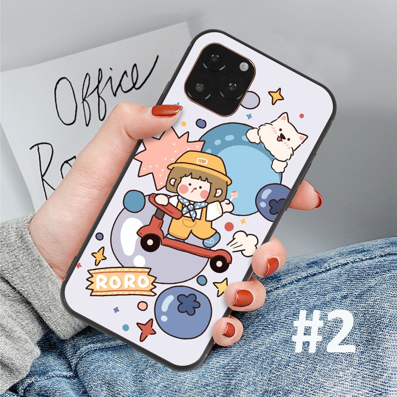 Ốp Lưng Điện Thoại Oppo A A33 A37 A39 A57 A51 A52 A92 2020 Neo 7 9 9s F3 Lite Mirror 5 Roro Cute Dễ Thương - Opdoi