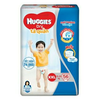 Tã quần huggies xxl56