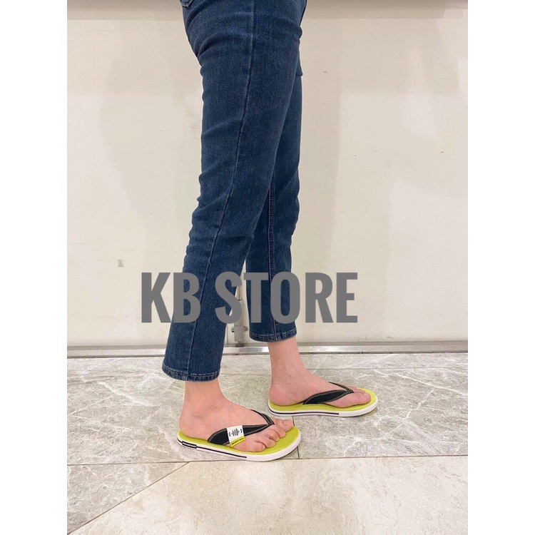 Dép Sneaker Buzz xỏ ngón màu mạ quai đen chính hãng 1SB0001