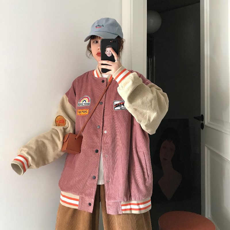 Áo khoác bóng chày ulzzang ⚾ | BigBuy360 - bigbuy360.vn