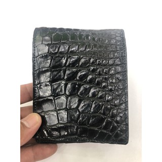 Ví Da Cá Sấu Thật Vân Bụng [ free ship] Da Cá Sấu Trần Thịnh