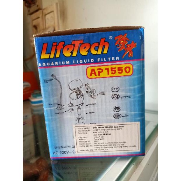 Máy bơm nước hồ cá Lifetech AP 1550