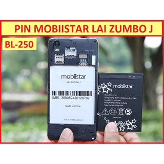 PIN MOBIISTAR LAI ZUMBO J BL-250 ZIN HÃNG