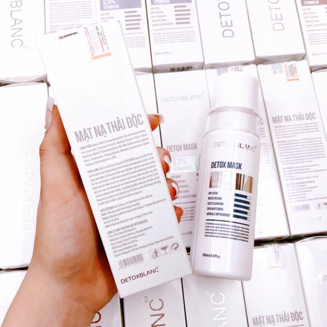 Mask thải độc Detox Blanc (Mẫu mới)